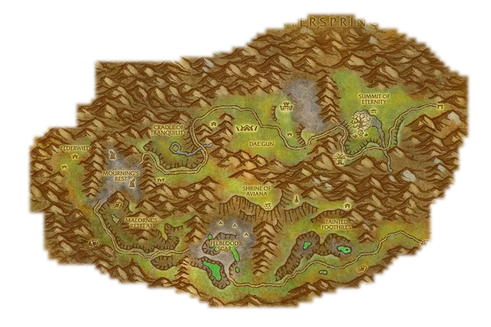 海加尔山地图